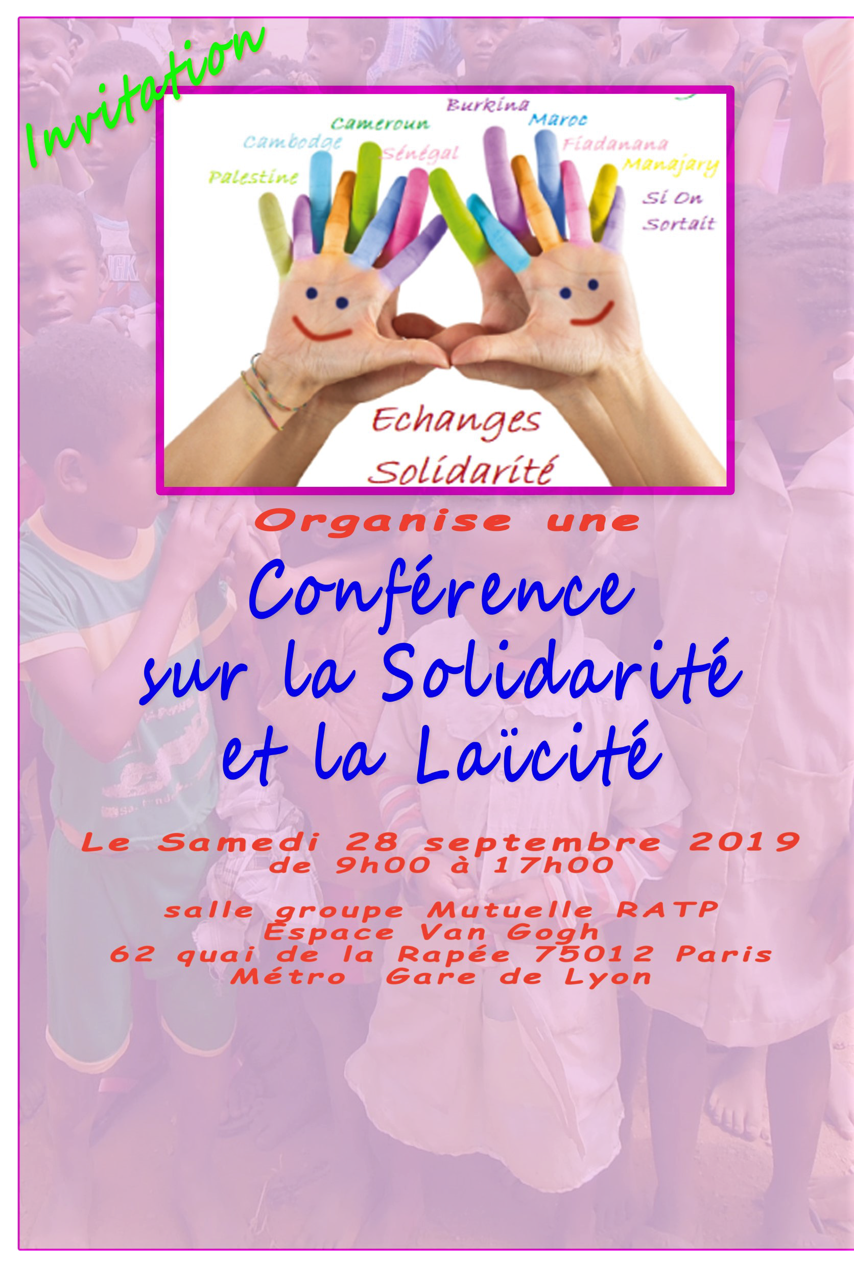 confrence 28 septembre 2019